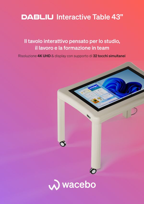 tavolo interattivo